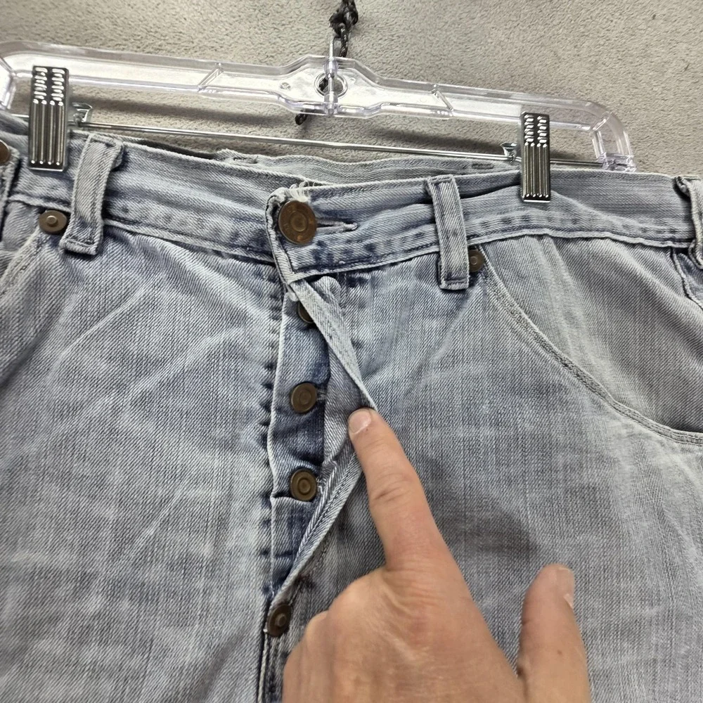 Vintage Levis Engineered Jeans Mens 36x34 Blue Buckle Back Twisted One Pocket